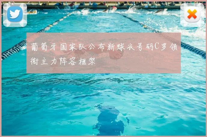 葡萄牙国家队公布新球衣号码C罗领衔主力阵容框架